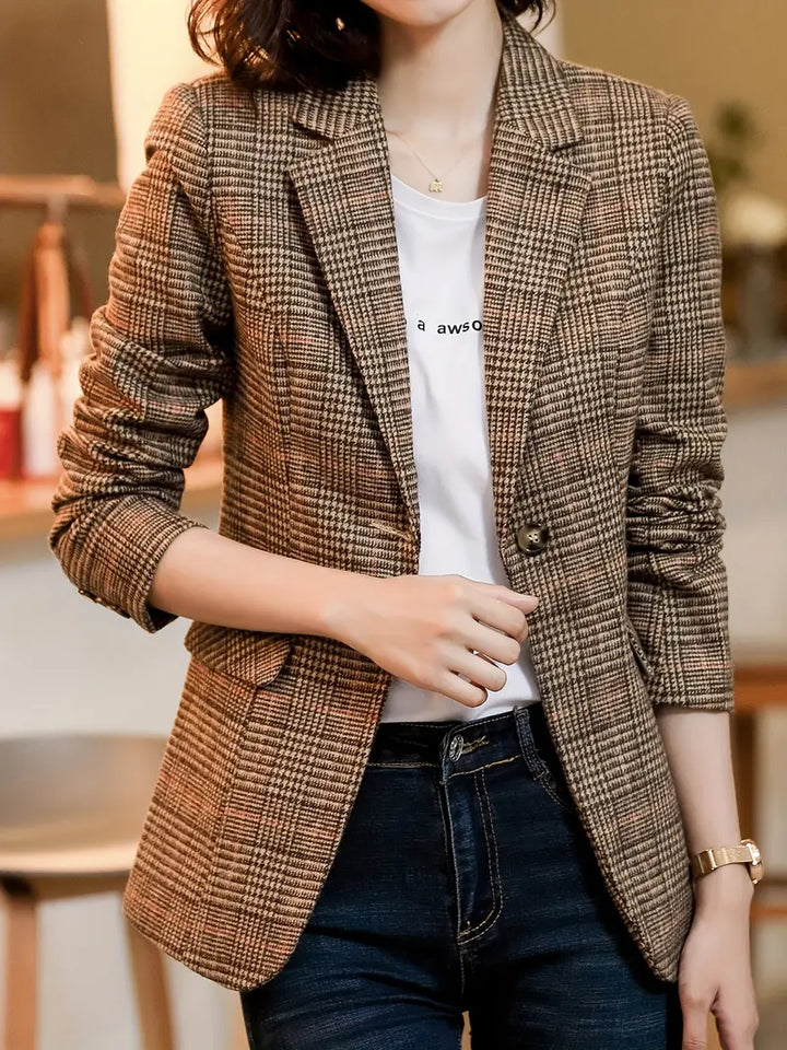 Blazer à Carreaux
