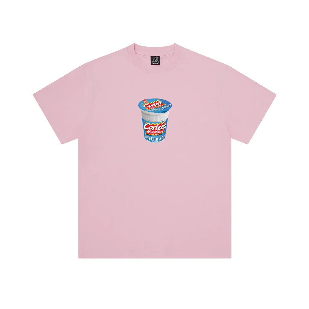 Corteiz Noodles Tee 'Pink'