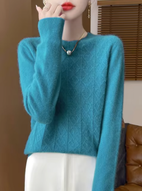 Pull en Tricot Laine et Cachemire