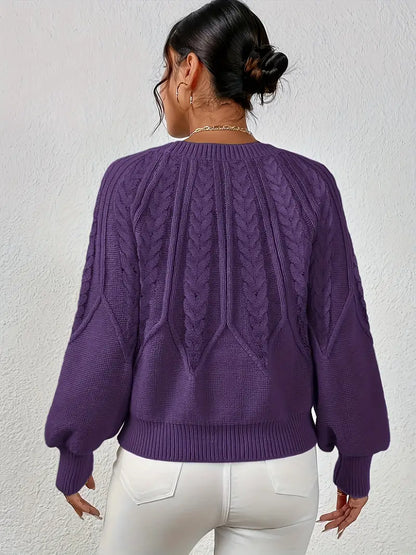 Pull en Maille Torsadée