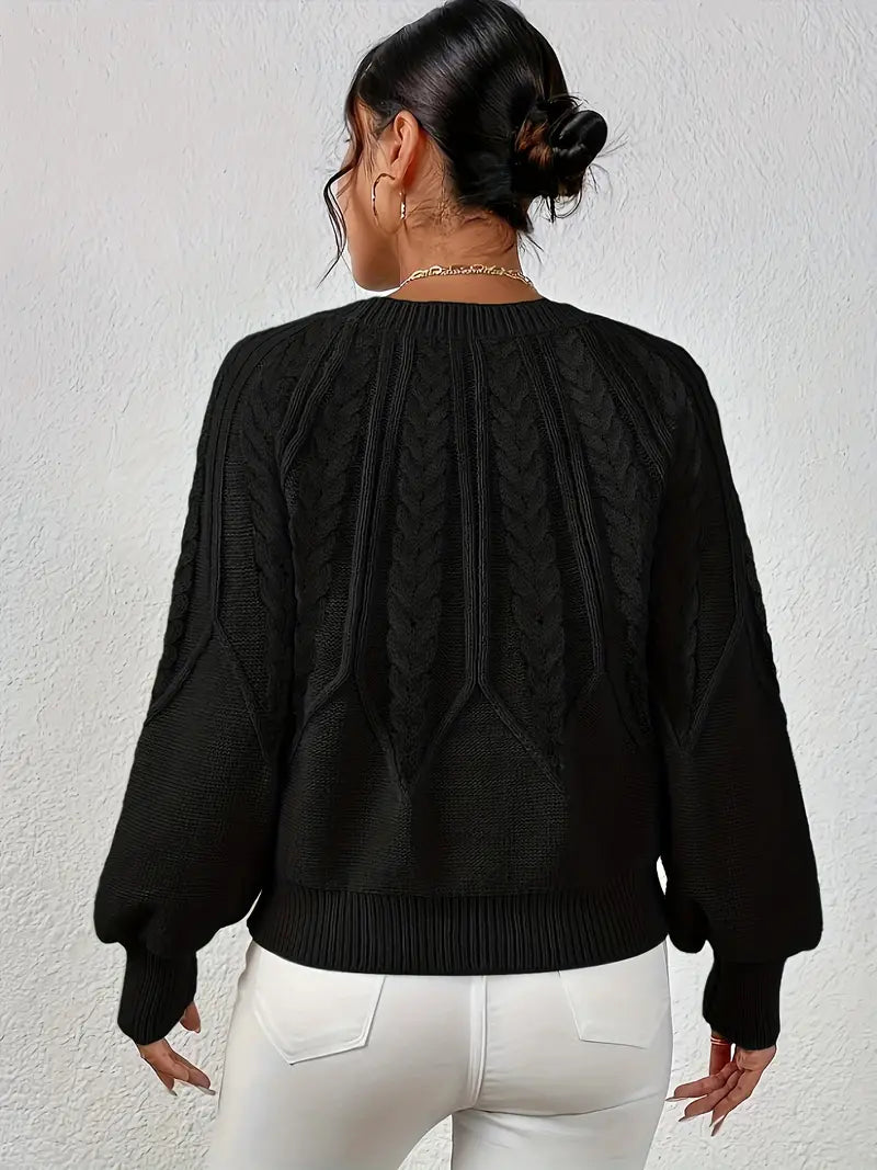 Pull en Maille Torsadée