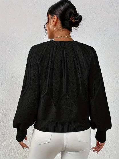 Pull en Maille Torsadée