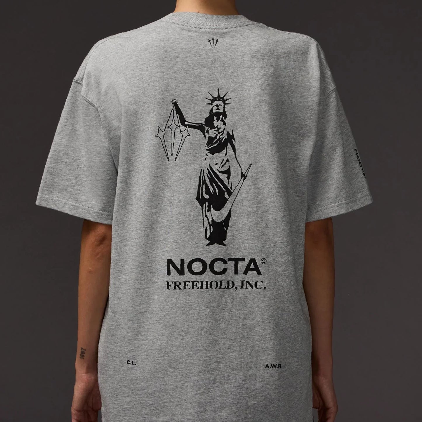 Nocta x Nike Freehold Tee 'Grey'