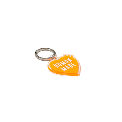 Human Made Heart Keychain 'Orange'