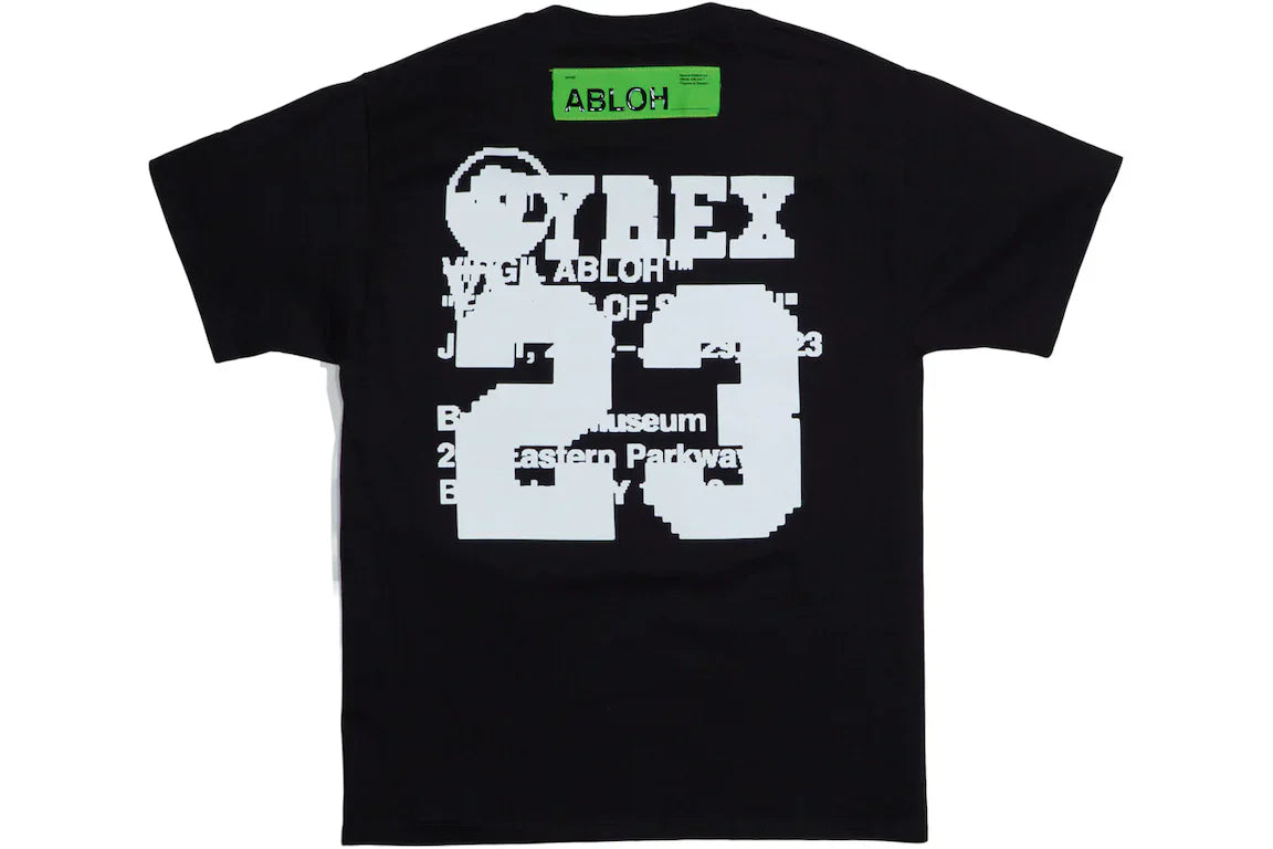 Virgil Abloh Brooklyn Museum FOS CAT Pyrex Tee 'Black'