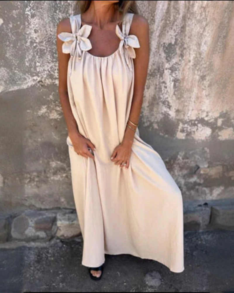 Aryanna - Robe longue élégante à fleurs