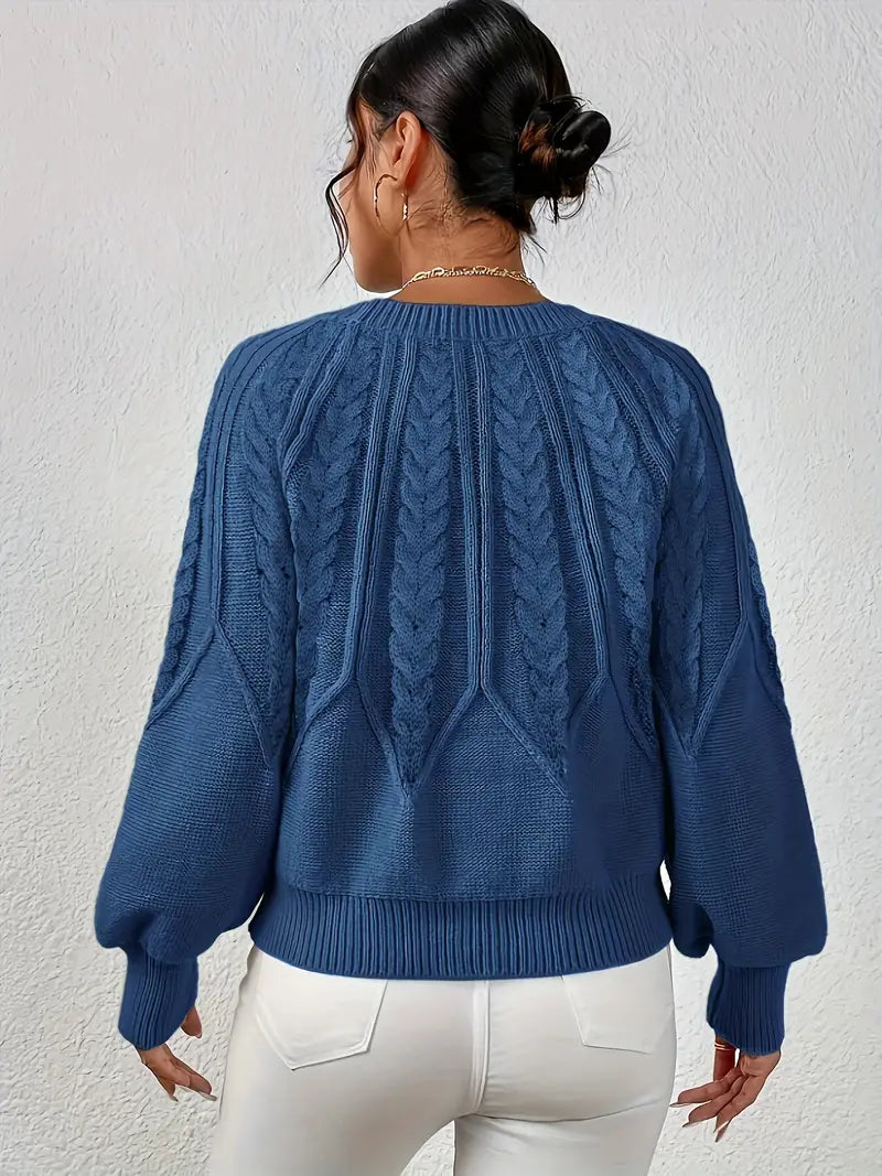Pull en Maille Torsadée