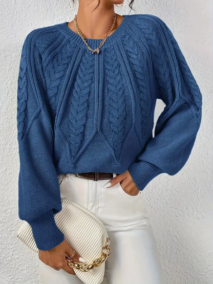 Pull en Maille Torsadée