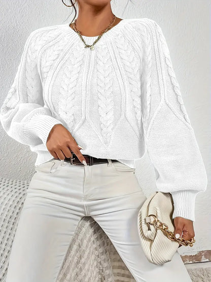 Pull en Maille Torsadée