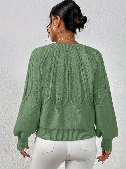 Pull en Maille Torsadée