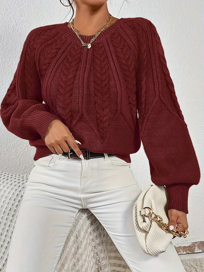 Pull en Maille Torsadée