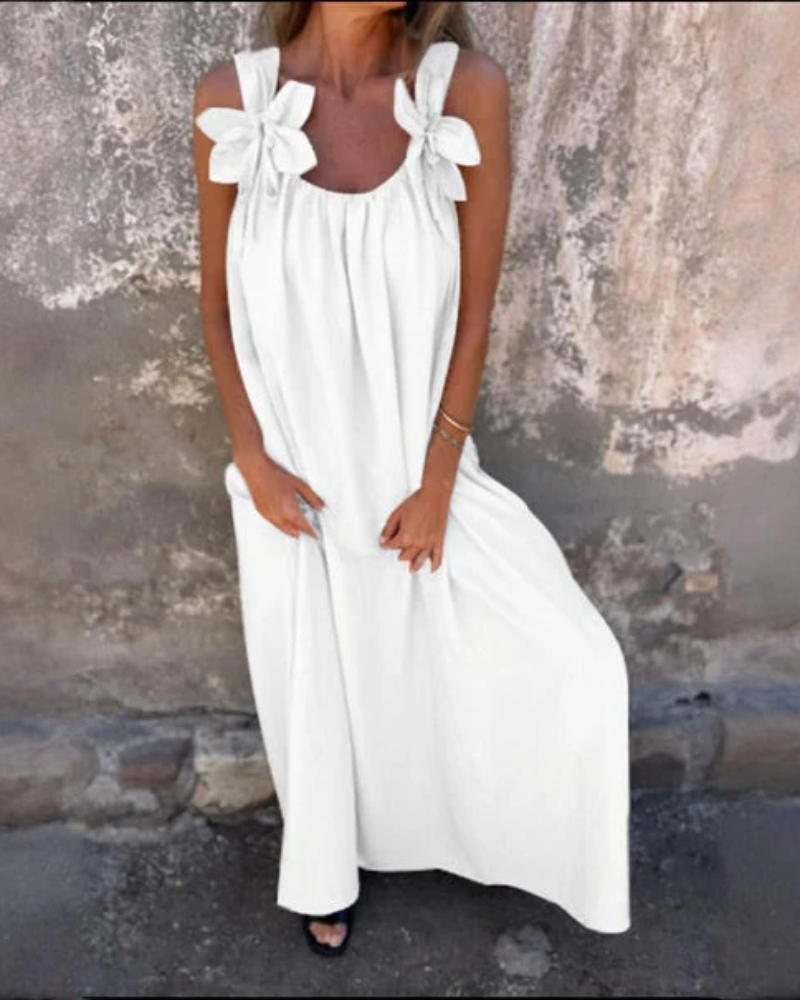 Aryanna - Robe longue élégante à fleurs