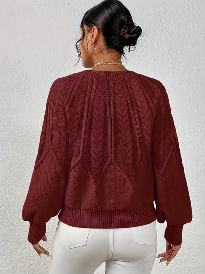 Pull en Maille Torsadée