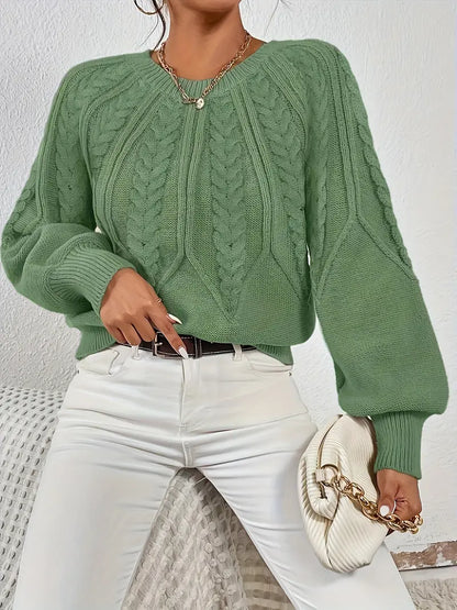 Pull en Maille Torsadée