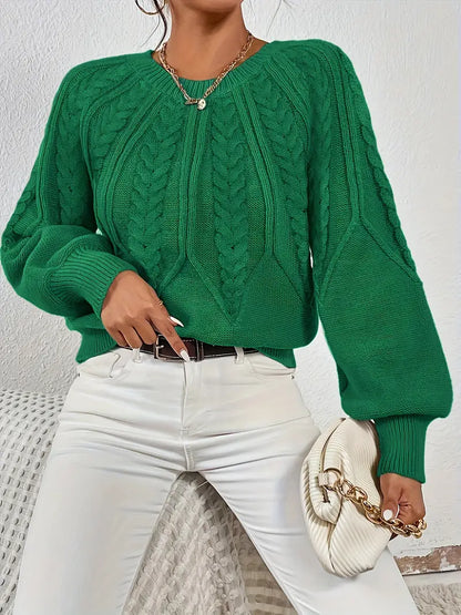 Pull en Maille Torsadée