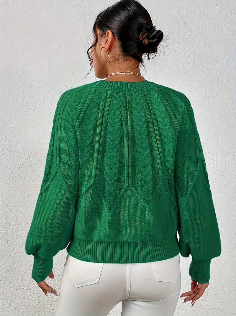 Pull en Maille Torsadée