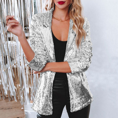 Blazer à Paillettes Scintillant
